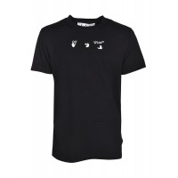 OFF-WHITE Slim Fit Bolt Arrows T-Shirt Black Green
