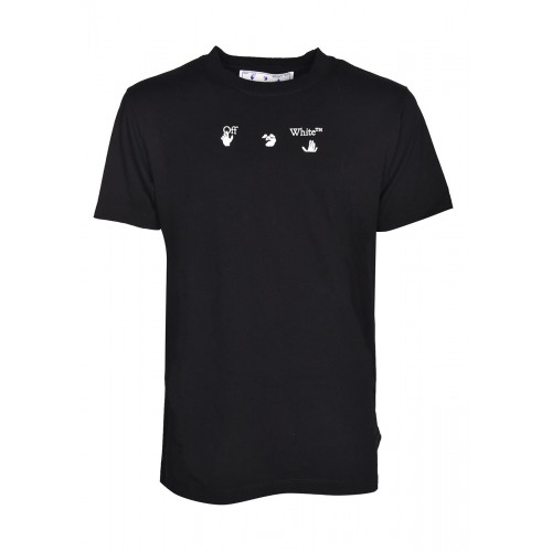 Оригинальный шмот OFF-WHITE Slim Fit Bolt Arrows T-Shirt Black Green