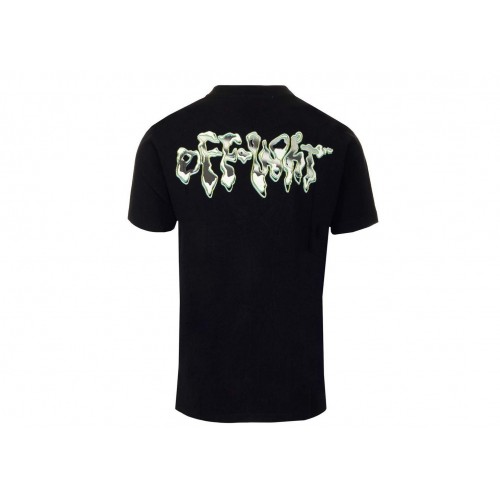 Оригинальный шмот OFF-WHITE 90s Liquid Slim T-Shirt Black