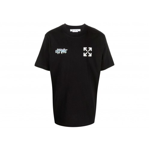Оригинальный шмот OFF-WHITE 90s Liquid Slim T-Shirt Black