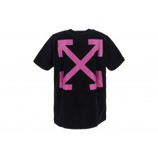 OFF-WHITE Arrow Caravaggio St Fran Slim Tee Black/Multi