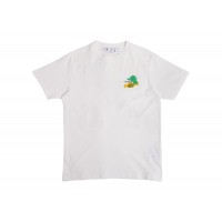 OFF-WHITE Brush Arrows Slim Skate S/S Tee White/Multi