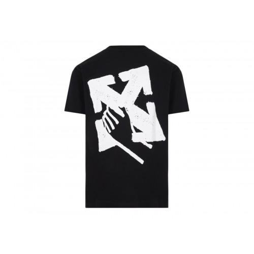 Оригинальный шмот OFF-WHITE Hand Arrow Slim T-shirt Black/White