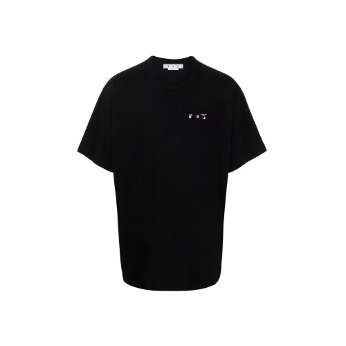 Оригинальный шмот OFF-WHITE Caravaggio Back Print Oversized T-Shirt Black