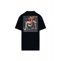 OFF-WHITE Carav Deposition Over S/S Tee Black/White