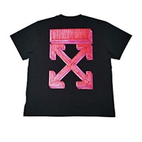 OFF-WHITE Marker Red Arrows Oversized Tee Black
