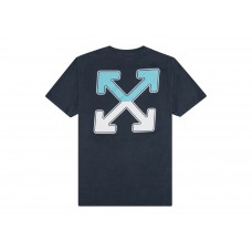 OFF-WHITE Between Arrow Oversized SS T-shirt Outerspace/White