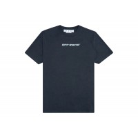 OFF-WHITE Between Arrow Oversized SS T-shirt Outerspace/White