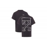 OFF-WHITE Marker Arrows Sketch Oversized T-Shirt Black/White
