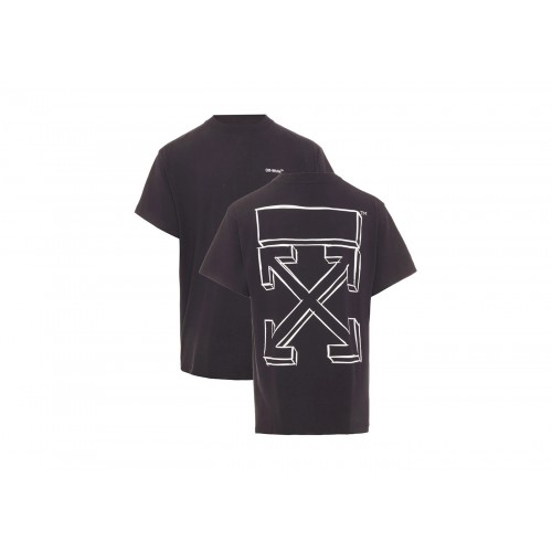 Оригинальный шмот OFF-WHITE Marker Arrows Sketch Oversized T-Shirt Black/White