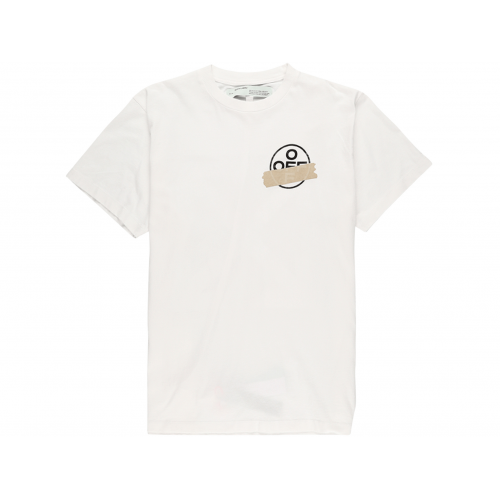 Оригинальный шмот OFF-WHITE Oversized Fit Tape Arrows T-Shirt White