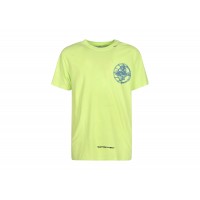 OFF-WHITE 3D Crossed Off S/S Oversized T-Shirt Fluo Yellow/Multi