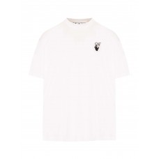 Off-White Oversized Marker Arrow T-Shirt T-shirt White Red