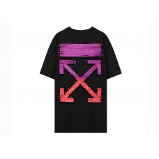 OFF-WHITE Oversized Arrows Marker Print T-shirt Black