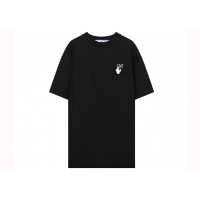 OFF-WHITE Oversized Arrows Marker Print T-shirt Black