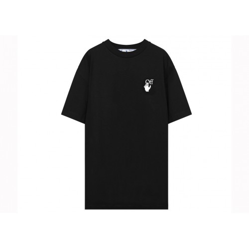 Оригинальный шмот OFF-WHITE Oversized Arrows Marker Print T-shirt Black
