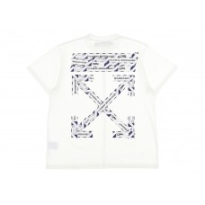 OFF-WHITE Oversized Fit Airport Tape T-Shirt White