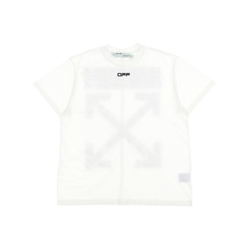 Оригинальный шмот OFF-WHITE Oversized Fit Airport Tape T-Shirt White