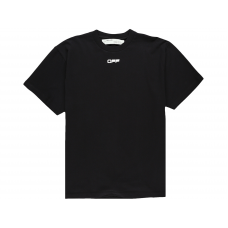 OFF-WHITE Oversized Fit Airport Tape T-Shirt Black/Multicolor