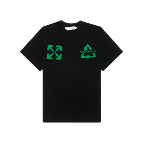 Оригинальный шмот OFF-WHITE Oversized Fit Universal Key T-Shirt Black/Green
