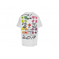 OFF-WHITE x Futura Oversized Fit Alien T-Shirt White/Multicolor