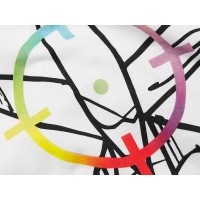 OFF-WHITE x Futura Oversized Fit Alien T-Shirt White/Multicolor