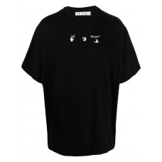OFF-WHITE Marker Arrow Oversized T-shirt Black/Grey
