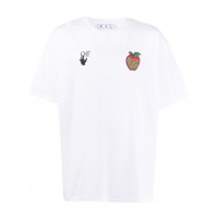 OFF-WHITE Apple Arrow Print T-shirt White