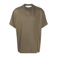 OFF-WHITE Rubber Diagonals Oversized T-Shirt Army Green