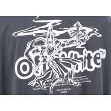 OFF-WHITE Warrior Oversized T-Shirt Space White