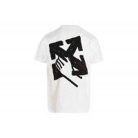 OFF-WHITE Hand Arrow Tee White/Black