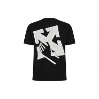 OFF-WHITE Hand Arrow Tee Black/White