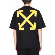 OFF-WHITE Arrow Carav Mercy Skat S/S Tee Black/White