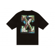 OFF-WHITE Neen Arrow Skate T-Shirt Black/White