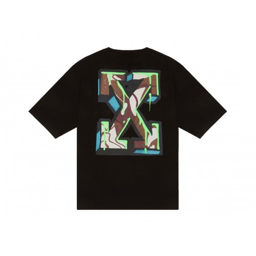 Оригинальный шмот OFF-WHITE Neen Arrow Skate T-Shirt Black/White