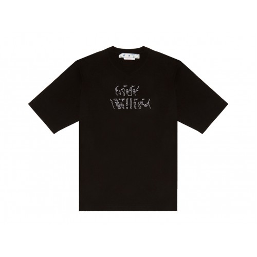 Оригинальный шмот OFF-WHITE Neen Arrow Skate T-Shirt Black/White