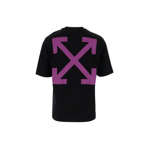 Оригинальный шмот OFF-WHITE Arrow Caravaggio Mercy Tee Black/Purple/Multi