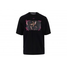 OFF-WHITE Arrow Caravaggio Mercy Tee Black/Purple/Multi