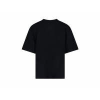 OFF-WHITE Embroidered Spray Helvetica Skate Tee Black/White