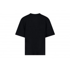 OFF-WHITE Embroidered Spray Helvetica Skate Tee Black/White