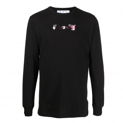 Оригинальный шмот OFF-WHITE Acrylic Arrow L/S T-Shirt Black