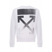 OFF-WHITE Degrade Arrows Crewneck White