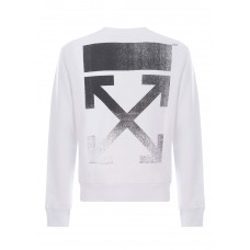 OFF-WHITE Degrade Arrows Crewneck White