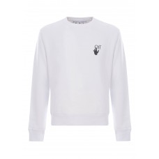 OFF-WHITE Degrade Arrows Crewneck White