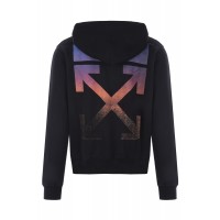 OFF-WHITE Degrade Arrows Hoodie Black Multi