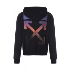 OFF-WHITE Degrade Arrows Hoodie Black Multi