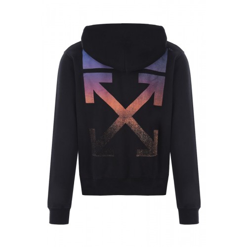 Оригинальный шмот OFF-WHITE Degrade Arrows Hoodie Black Multi