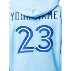 OFF-WHITE x MLB Toronto Blue Jays Hoodie Light Blue/Red