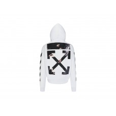 OFF-WHITE Caravaggio Arrows Hoodie White/Multicolor