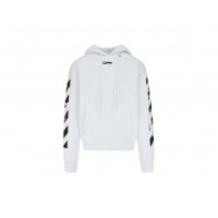 OFF-WHITE Caravaggio Arrows Hoodie White/Multicolor